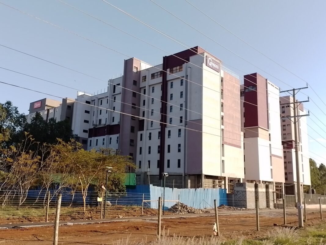 Photo of Kenyatta University Qwetu and Qejani student houses.