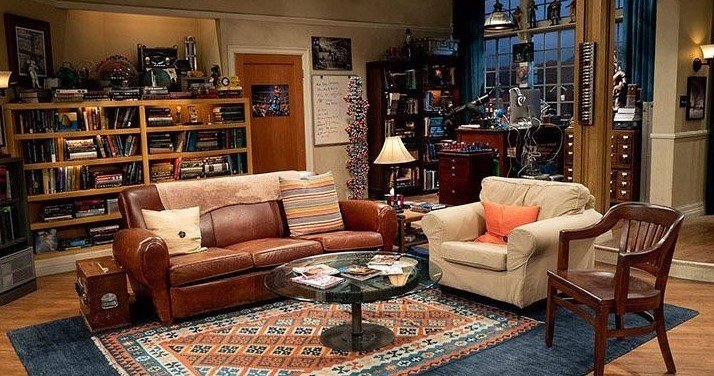 Set: Sheldon and Leonard's apartment on The Big Bang Theory