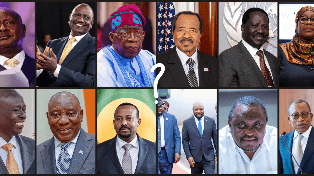 Prominent African leaders in 2024