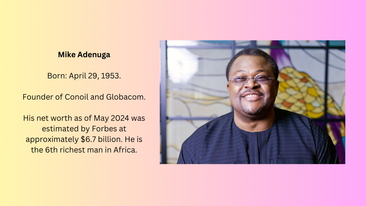 Mike Adenuga